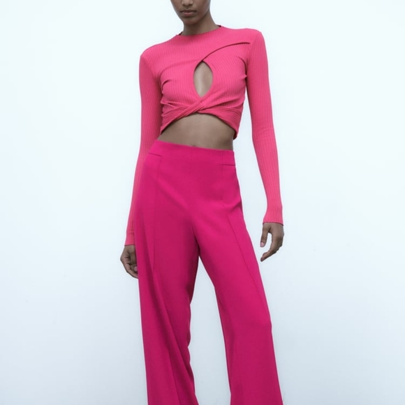 ZARA CUT OUT TOP - Picture 3 of 8